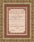 Нефтепродукты Борислава, облигация 1905 года