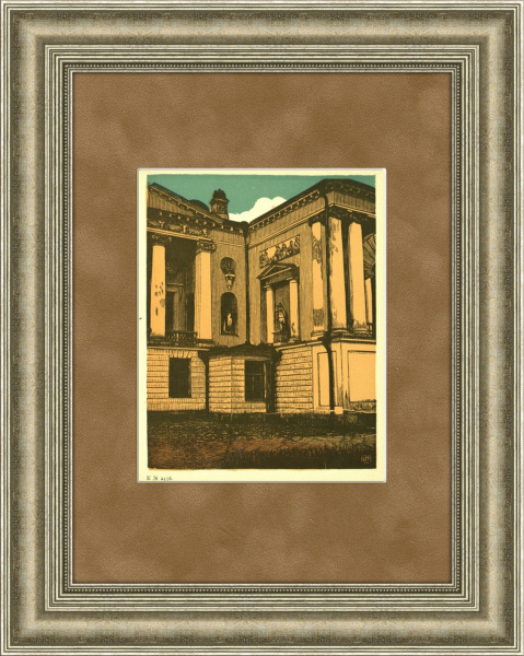 Останкино, гравюра И.Н. Павлова Останкино, гравюра И.Н. Павлова