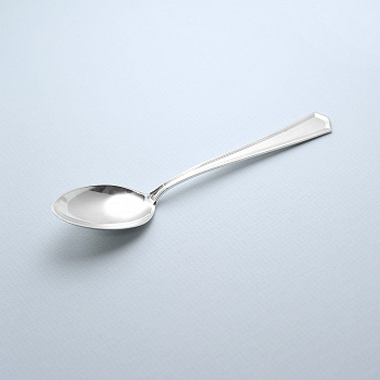 Старинная серебряная чайная ложка, Америка 30-х годов