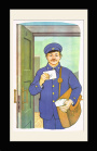 Сотрудник почты за работой, плакат СССР