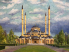 Мечеть Сердце Чечни им. Ахмата Кадырова. Живопись А. Ковалевского