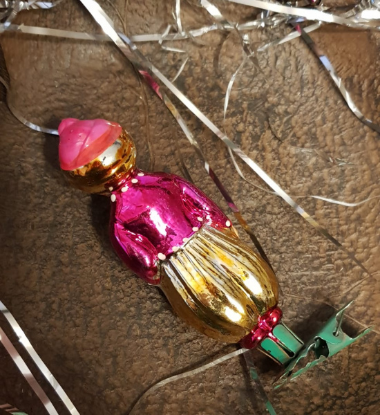 алладин, винтажная игрушка ссср с ручной раскраской